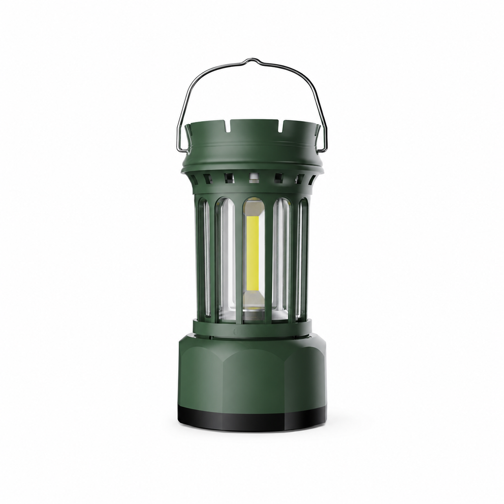 Glowvale Classic Lantern - Forest Green
