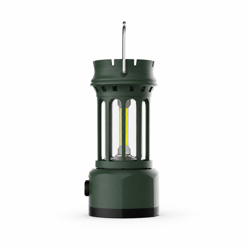 Glowvale Classic Lantern - Forest Green