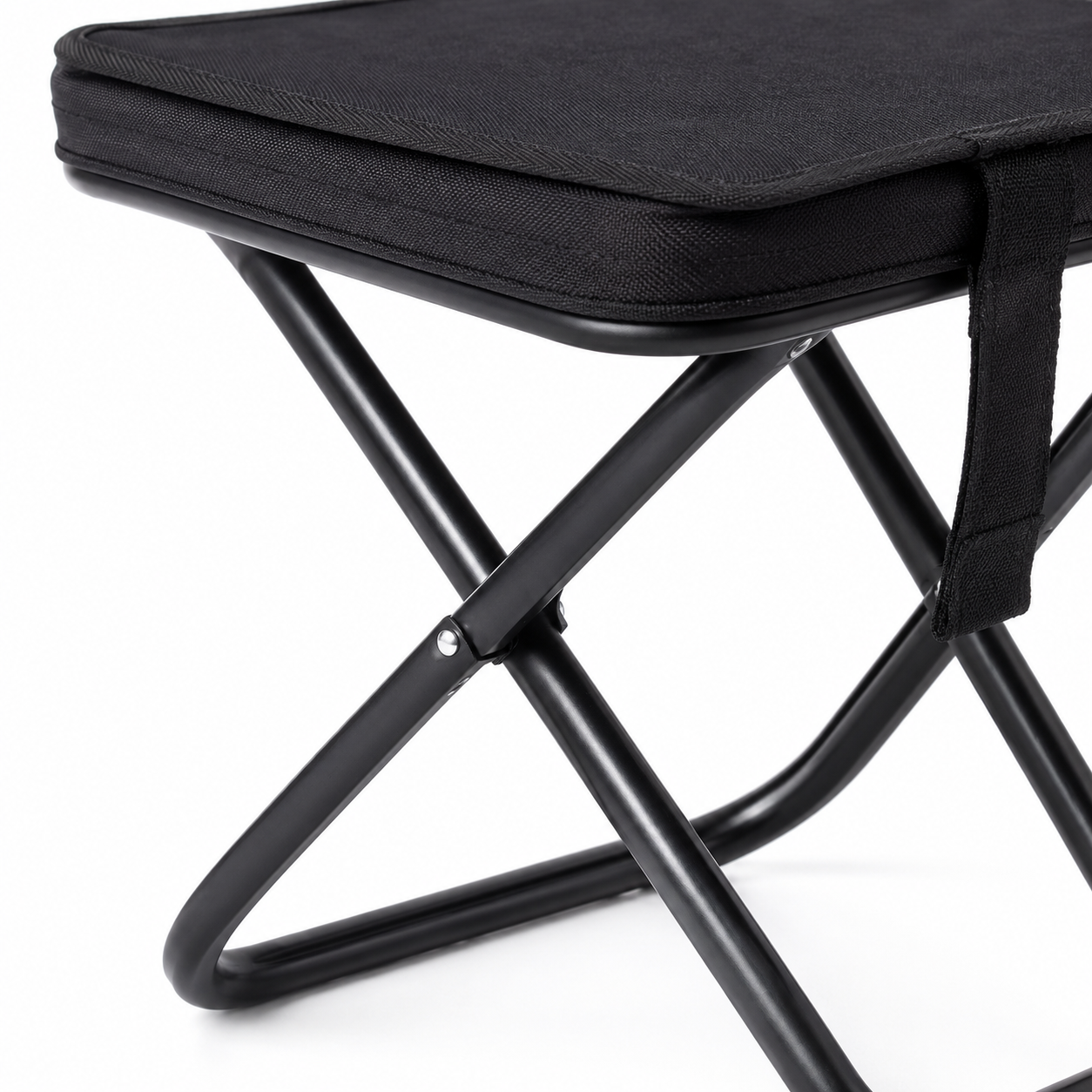 RestLite Padded Folding Stool - Black