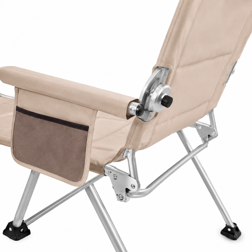 Basecamp Recline Lounger Chair - Beige