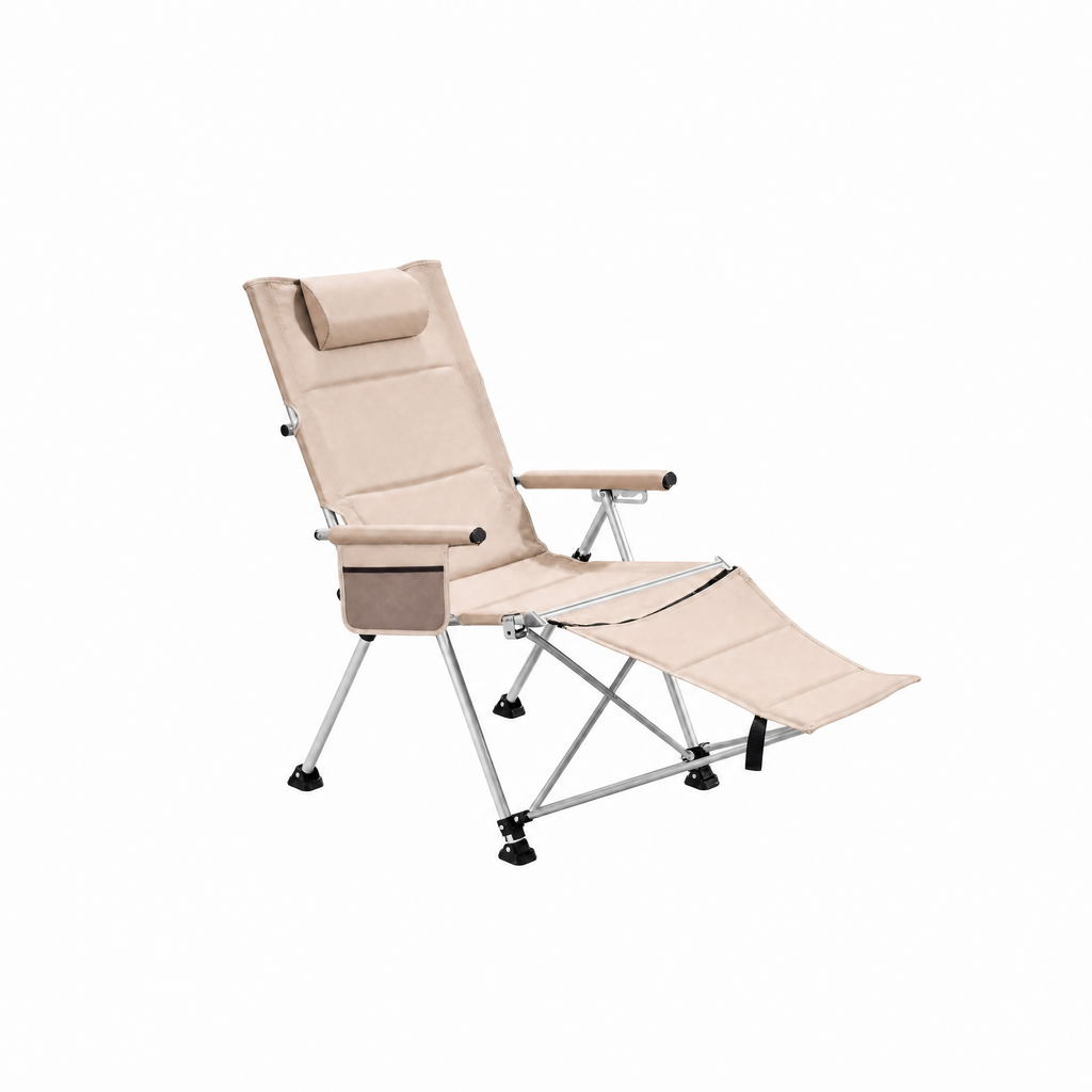 Basecamp Recline Lounger Chair - Beige